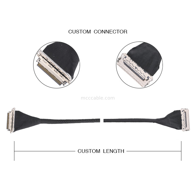20679 0.4mm Pitch 20pin 30pin 40pin 50pin Mikro Koaksiyel Bağlantı Yatay Yön
