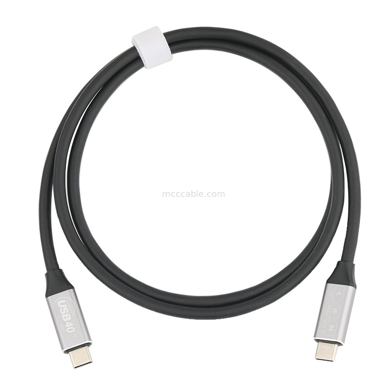 Yüksek hızlı usb uzatma kablosu, USB Type-C - USB Type-C 4.0, 40Gbps