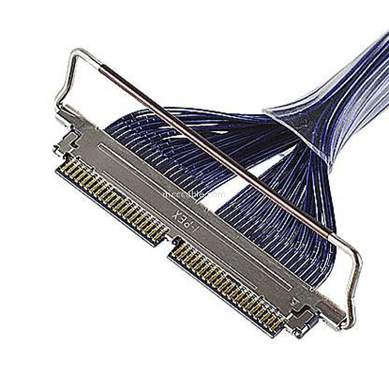 30P Mikro Koaksiyel Kablo 20728 20777-040T-01 Düşük Yüksekli Bağlantı Alanı için Uygun