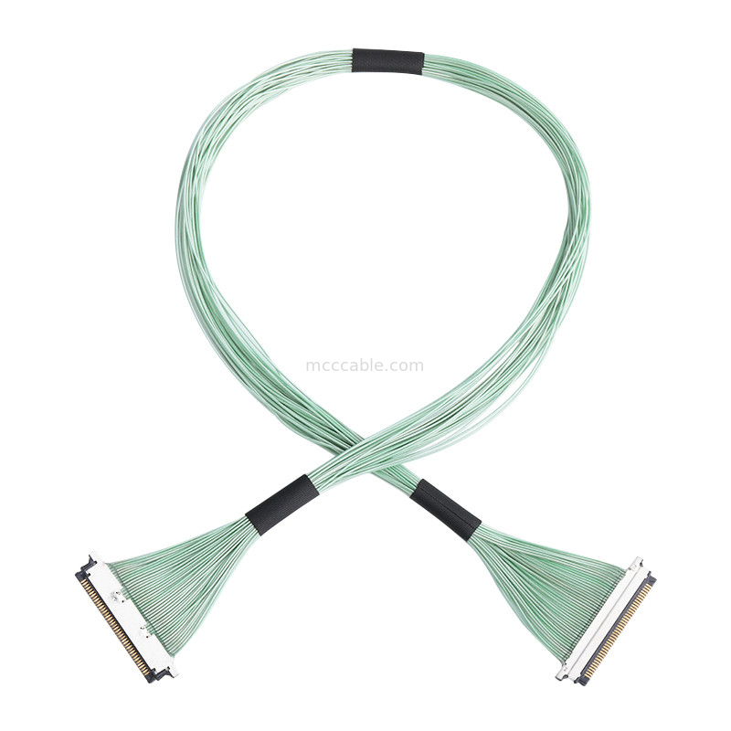15pin Mikro Koaksiyel Kablo Montajı20345-015T-32R 0.4mm pitch Yatay çiftleşme tipi mikro-koaksiyel konektör