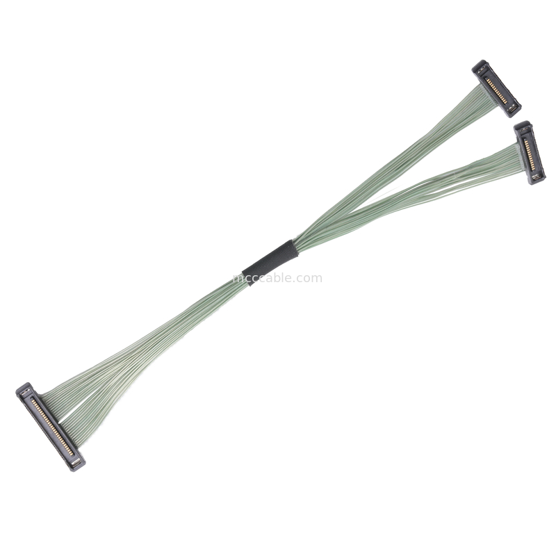 35P Mikro Koaksiyel Kablo 20380-035t-06 Lvds Bağlayıcısı 0.4mm Pitch Right Angle