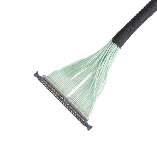 20496-040T-40 20497-040T-30 2679-040-10 20498-040E-41 40P LVDS Mikro Koaksiyel Kablo