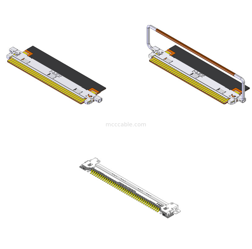 Lvds Kablo Kablosu-VSF 20645-040T-01 40P sıvı kristal ekran bağlantısı için 0,5 mm pitch