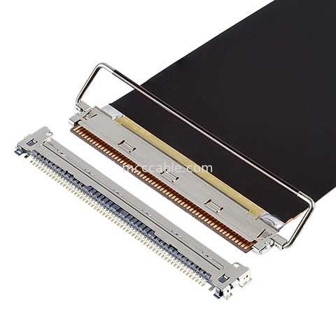 40P Otomobil Koaksiyel Kablo Bağlantıları 20858-040T-01 40Pin Çiftleme Yönü Horizontal