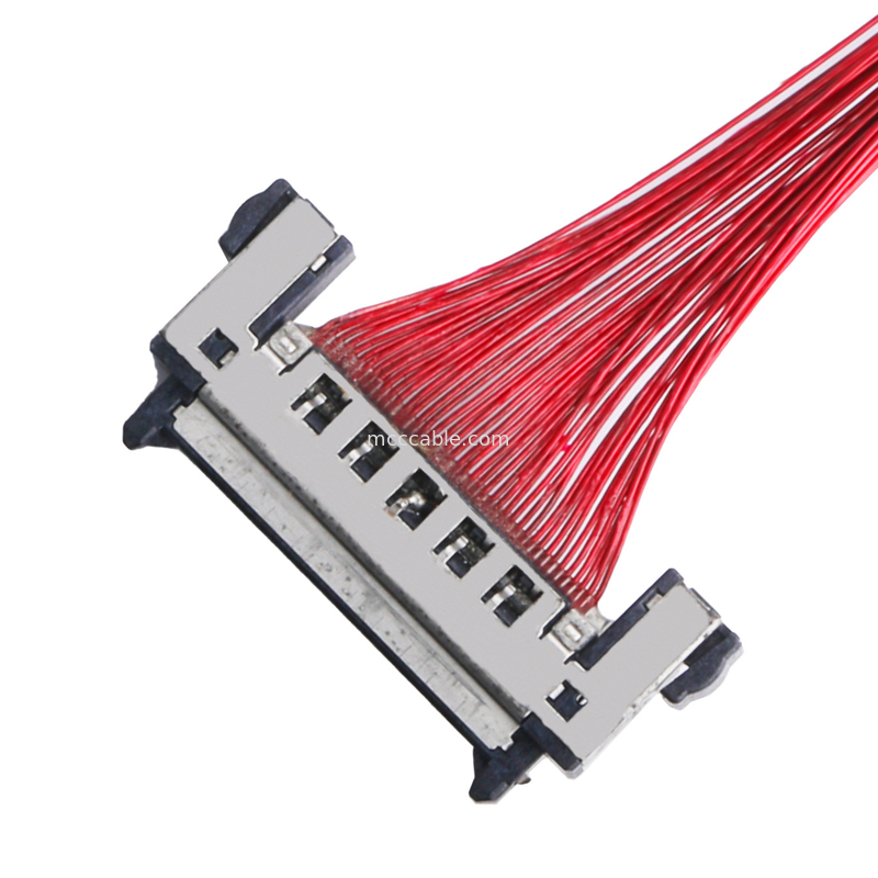 LCD Lvds Kablo Tertibatı JAE FI-RE41CL - FI RE41CL 0.3mm Pitch Molex Kablo Demeti