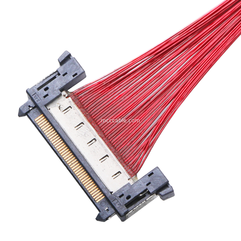 LCD Lvds Kablo Tertibatı JAE FI-RE41CL - FI RE41CL 0.3mm Pitch Molex Kablo Demeti