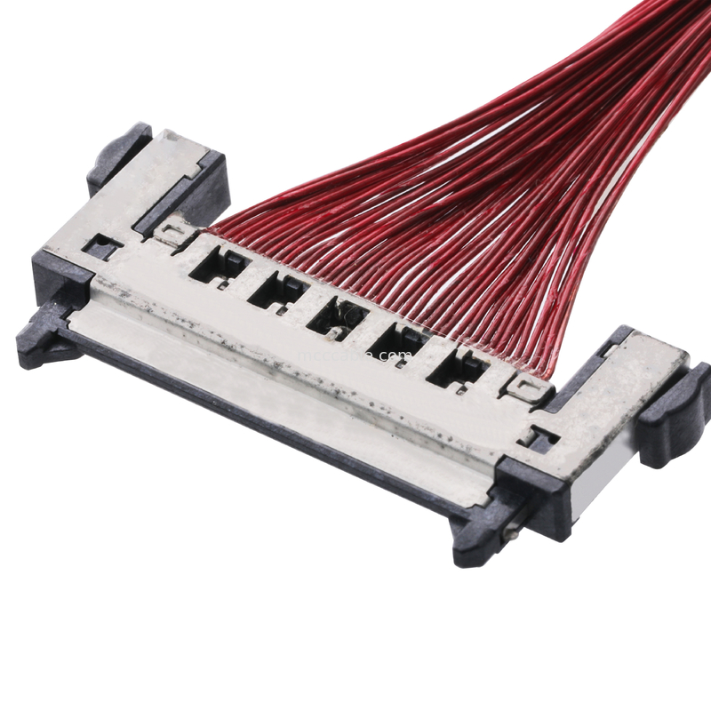 LCD Lvds Kablo Tertibatı JAE FI-RE41CL - FI RE41CL 0.3mm Pitch Molex Kablo Demeti