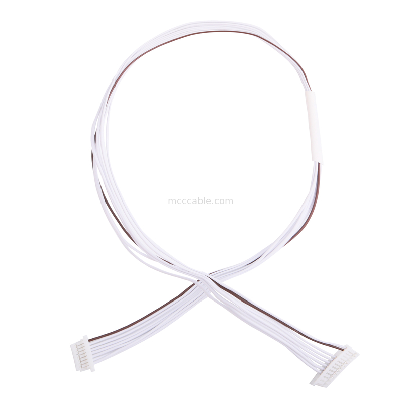 0.80mm 8 PIN PVC LVDS Kablo Tertibatı Kablo Demeti JST SHR-08V-S-B