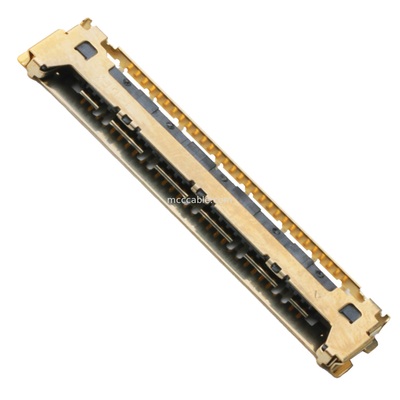 20682-020E-02 Yatay Ultra İnce Koaksiyel LVDS Kablo Montajı 0.4mm Temas Alanı