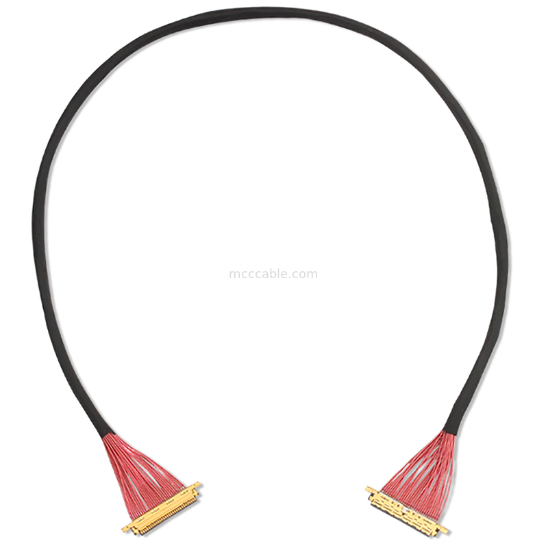 SGC EDP LVDS Koaksiyel Kablo 0.5mm Pitch 20453-330t-13 To 20453-340t-13 30P 40P OEM/ODM özelleştir