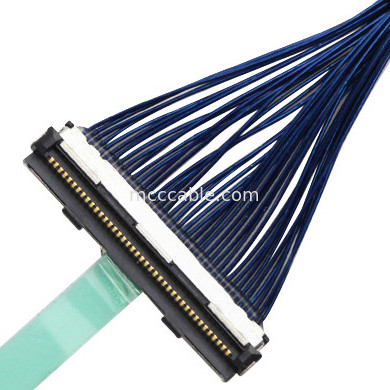 LVDS LCD Ekran Edp Kablo Düzeneği  DF80-40P-0.5SD lvds ekran konektörü