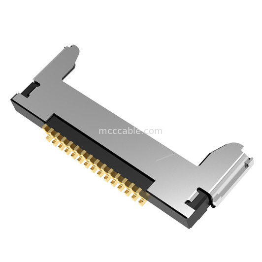 15pin Mikro Koaksiyel Kablo Montajı20345-015T-32R 0.4mm pitch Yatay çiftleşme tipi mikro-koaksiyel konektör
