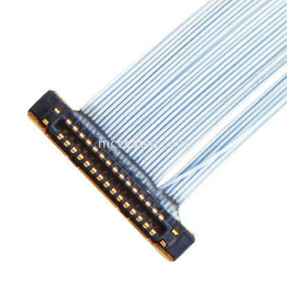 Gözetim Kamerası için 0.25mm Pitch KEL XSLS20-30 Mikro Koaksiyel Kablo Düzeneği