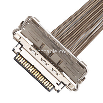 0,4 mm Aralıklı LVDS EDP Kablosu  20679-20p Mikro Koaksiyel lvds ekran konektörü