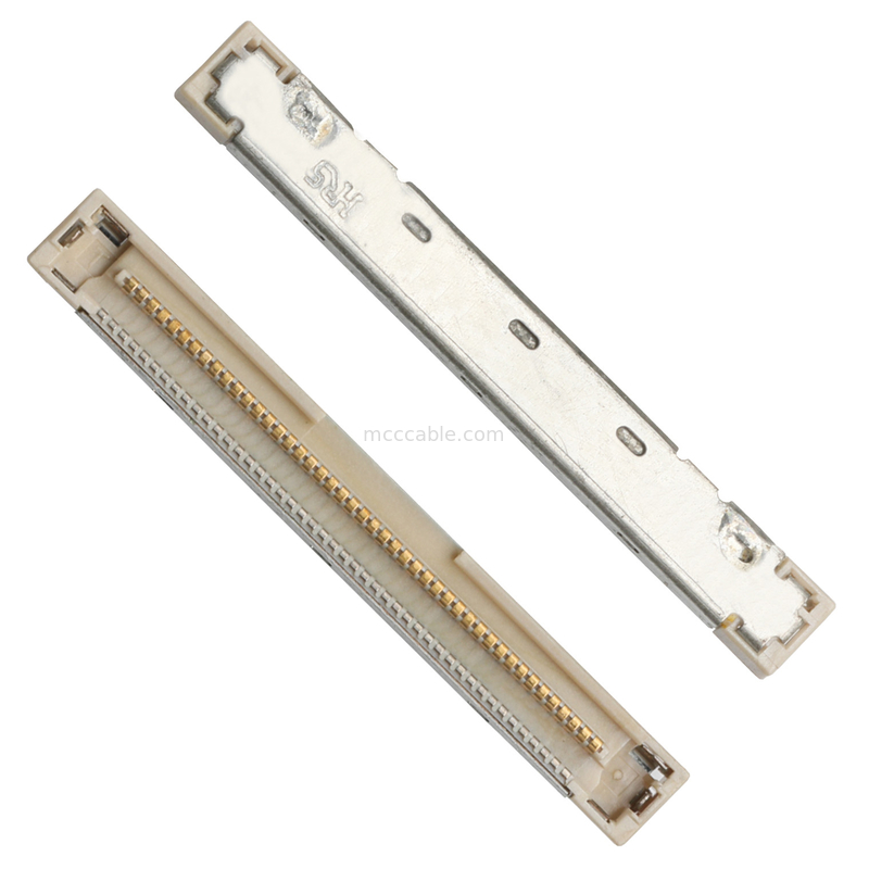 46 AWG 42 AWG Mikro Koaksiyel Kablo DF36 40P 0.4SD 150MM Uzunluk lvds ekran konnektörü
