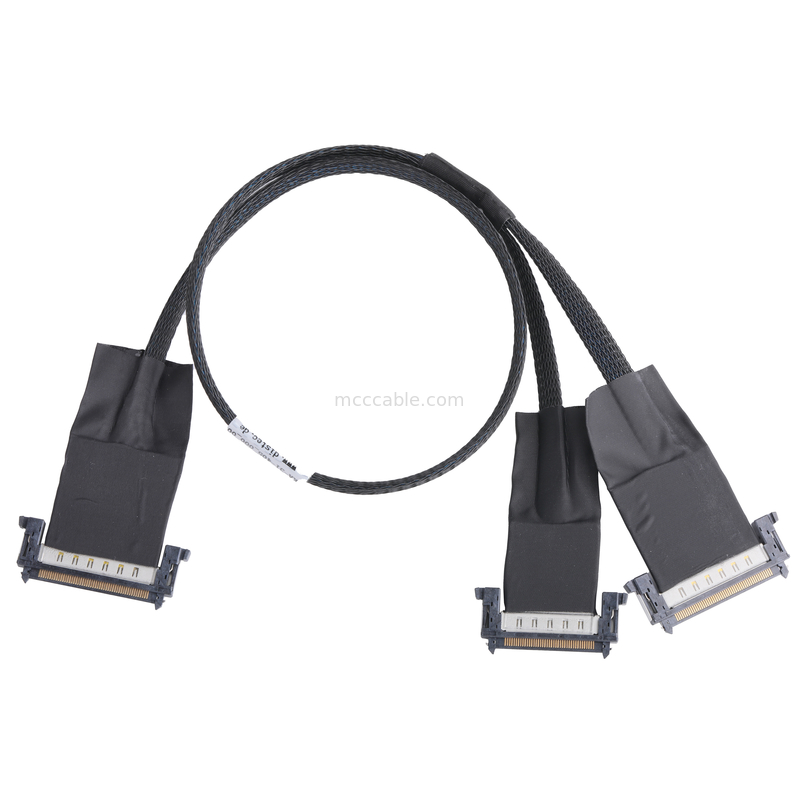 JAE Serisi Koaksiyel LVDS EDP Kablo AWG40 Konnektör OD 0.35mm, ROHS ile