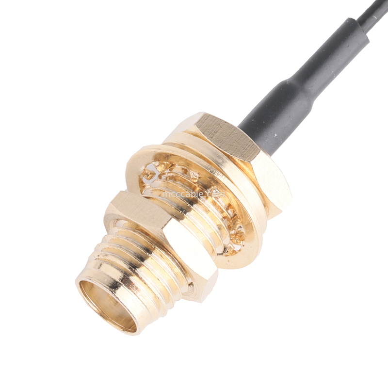 Bağlantı Adaptörleri OEM ODM RF Koaksiyel Kablo Bağlantı Adaptörü SMA-F-Jack Custom Plug