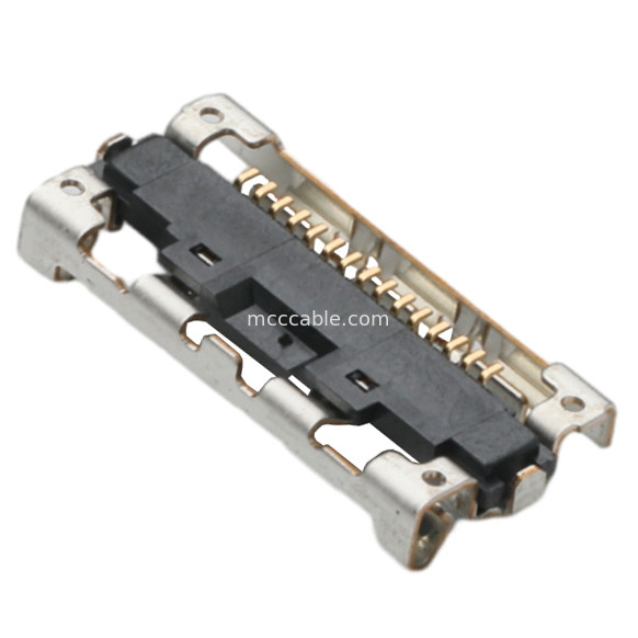 15 Pin  LVDS EDP DF36A-15S-0.4V Mikro Koaksi Kablo Montaj Bağlantısı