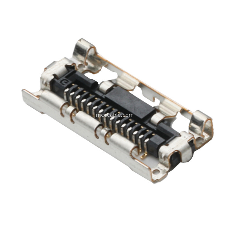 15 Pin  LVDS EDP DF36A-15S-0.4V Mikro Koaksi Kablo Montaj Bağlantısı