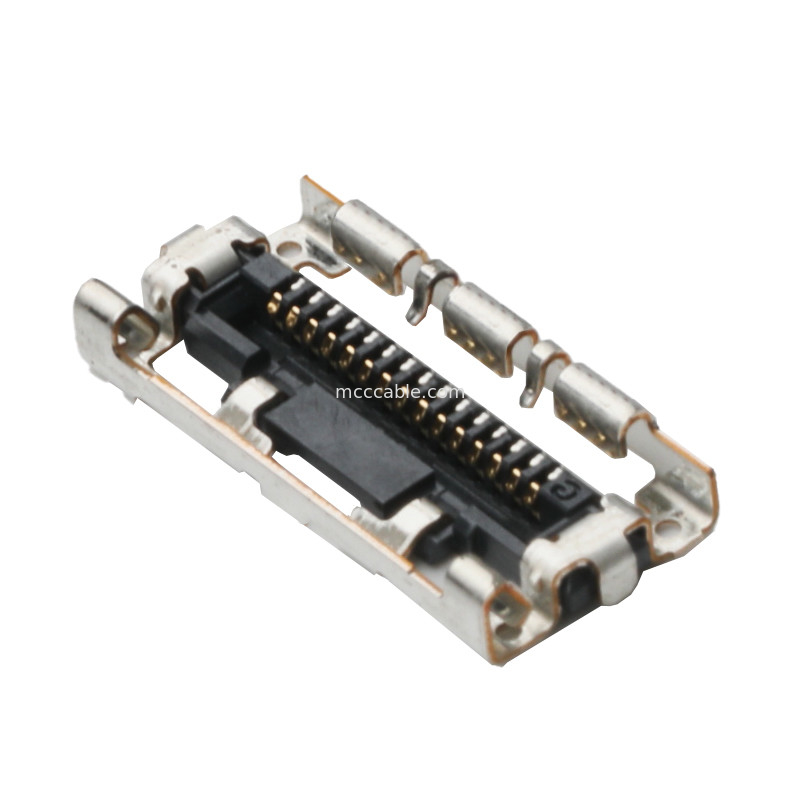 15 Pin  LVDS EDP DF36A-15S-0.4V Mikro Koaksi Kablo Montaj Bağlantısı