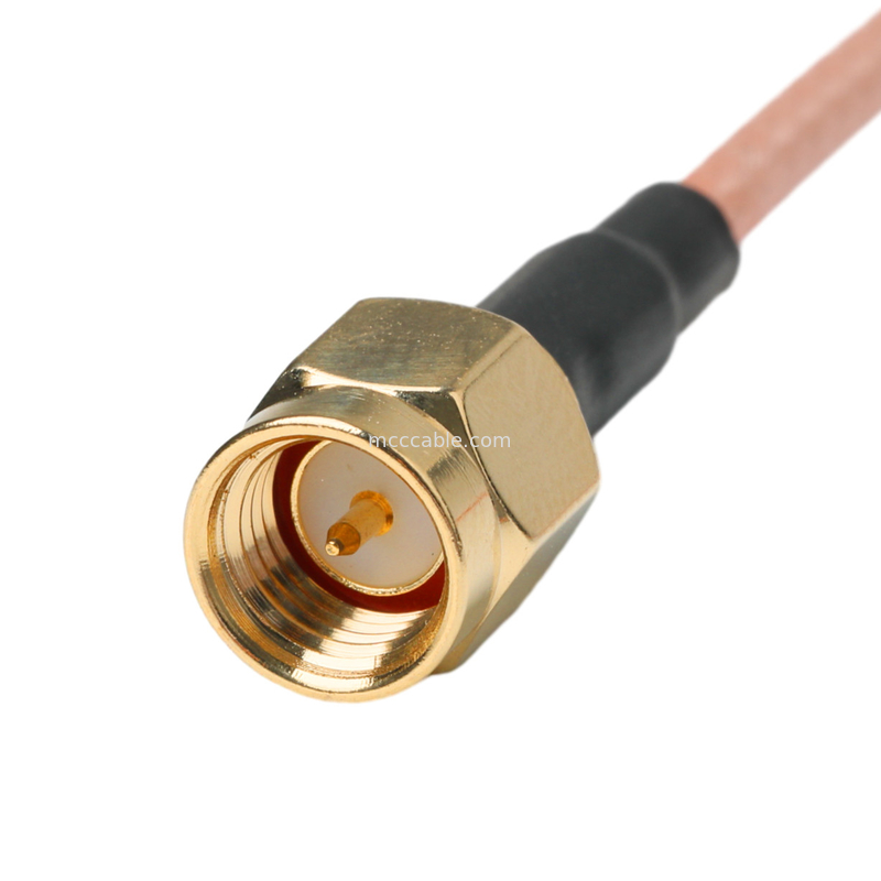 OEM / Odm Rg316 Kablo Bağlayıcısı Sma Kadın Perde Jack Erkeğe Düz Plug