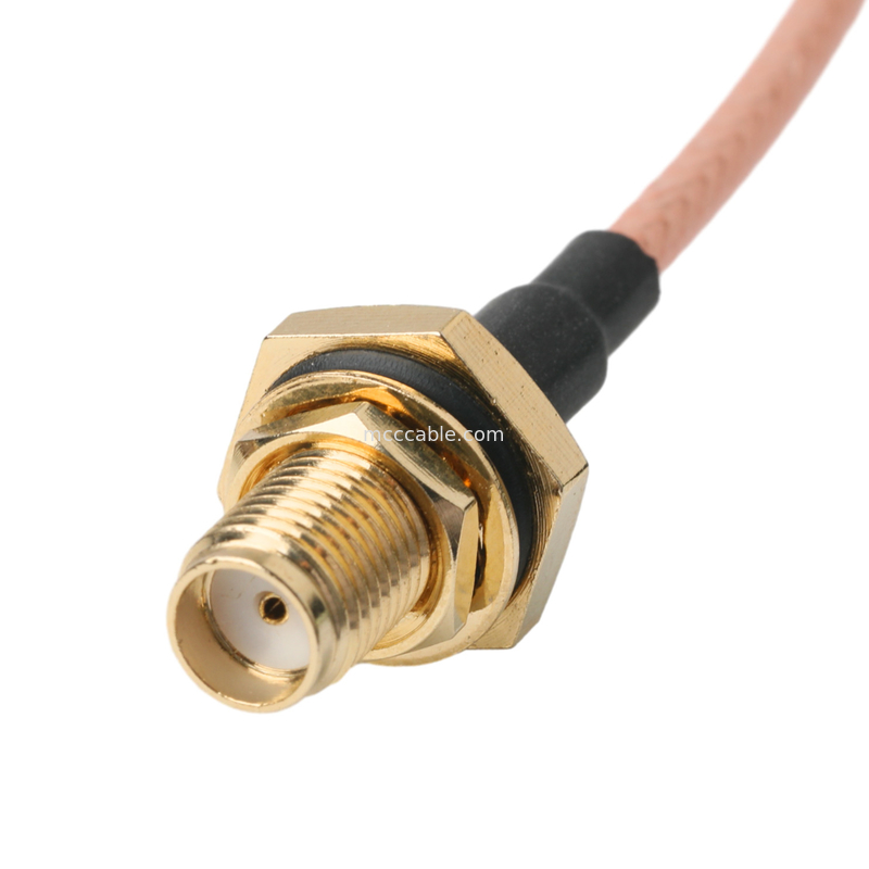 OEM / Odm Rg316 Kablo Bağlayıcısı Sma Kadın Perde Jack Erkeğe Düz Plug