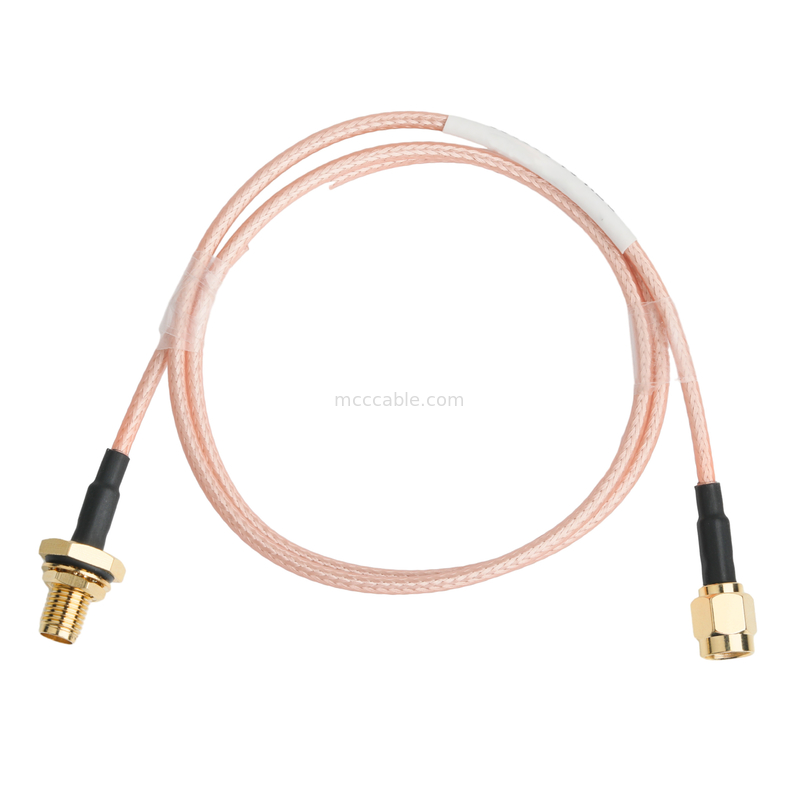 OEM / Odm Rg316 Kablo Bağlayıcısı Sma Kadın Perde Jack Erkeğe Düz Plug