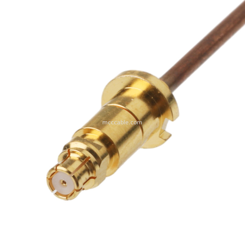 Vita 67 Smpm Düz Yarım Sert Koaksiyel Kablo Jack To Ra Sma Plug Sağ Köşeli Plug Bağlayıcısı Sro47