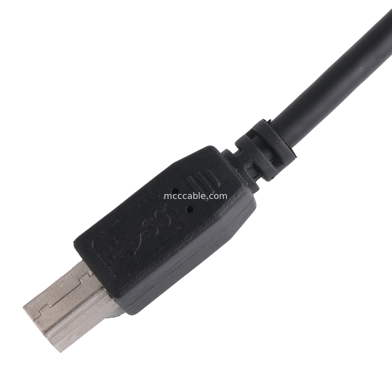 Plug and play yazıcı kablosu konektörü USB 3.0 B Erkeğe Kadına USB3.0 Bm Bf