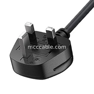 C13 To Uk Plug Power Cord Bs1363 18awg 250v Uzunluk Çoğu bilgisayar, yazıcı ve diğer cihazlar için uygundur