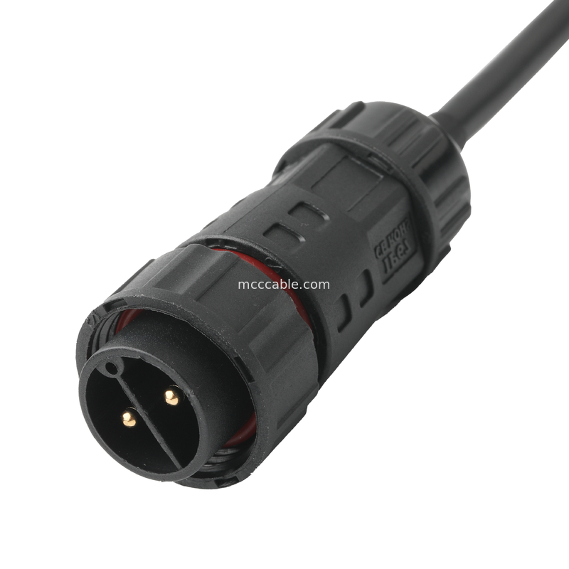 ROHS Kablo Su geçirmez Bağlantısı M20 Erkeğe JST PHR-6 Tel UL2464 24AWGX5C OEM / ODM