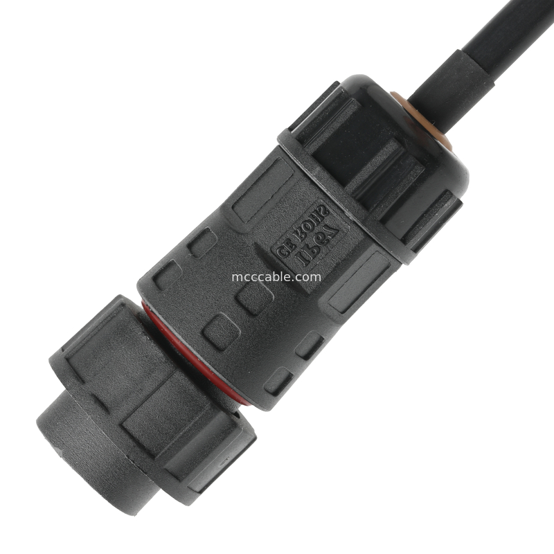 ROHS Kablo Su geçirmez Bağlantısı M20 Erkeğe JST PHR-6 Tel UL2464 24AWGX5C OEM / ODM