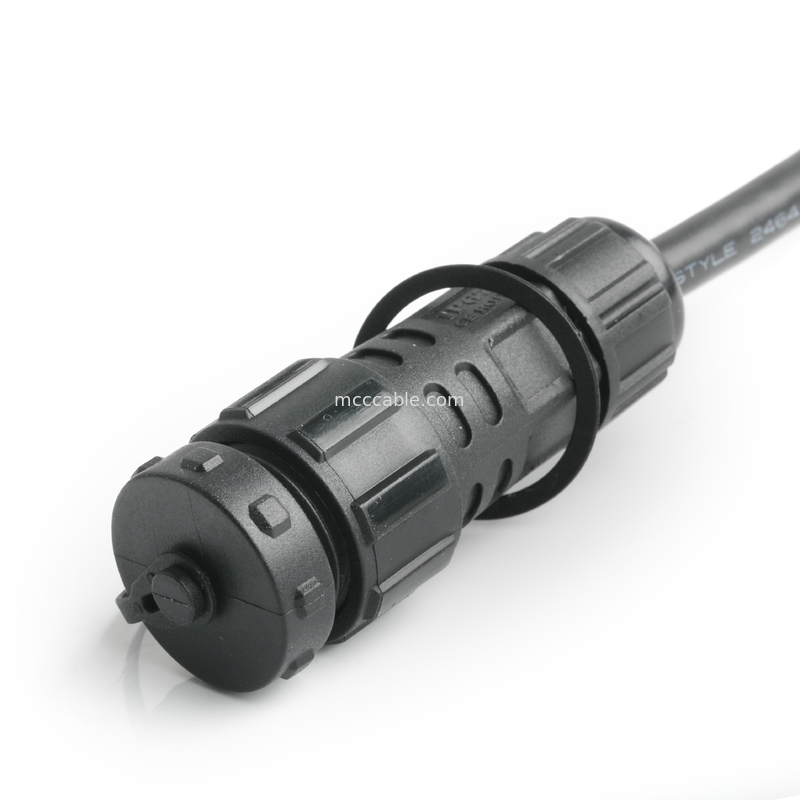 IP67 Su geçirmez Bağlantı M16 Kadın SH1.0 9P UL 2464 28AWG*4PR+AEB Kablo ROHS