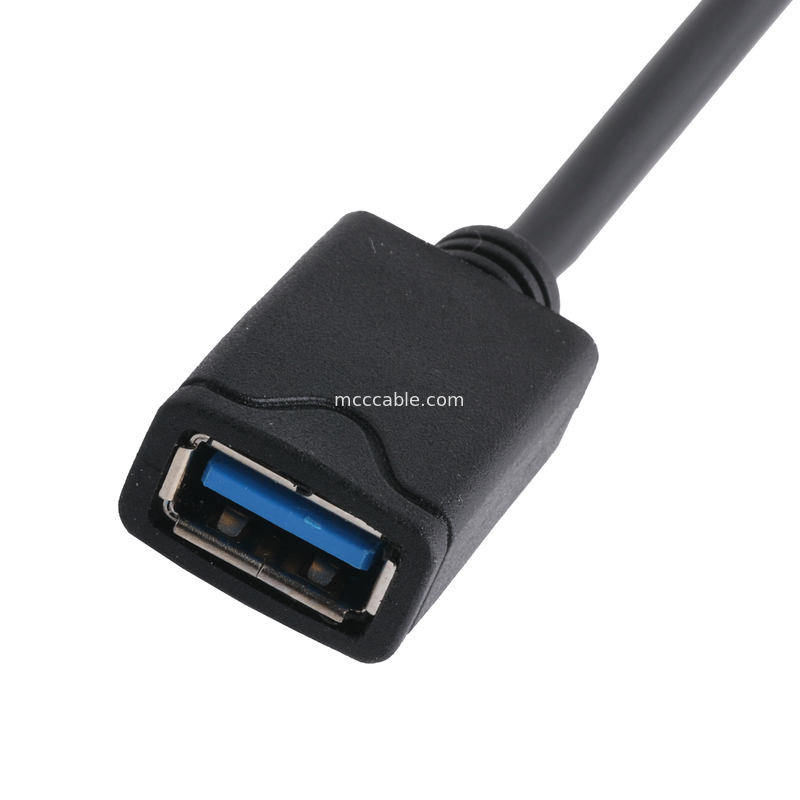 Bağlantı Adaptörleri Rohs USB Adaptör Kablosu Tip C Erkek USB - Tip A Kadın OEM / ODM Özelleştir