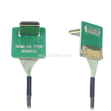 Bağlantı Adaptörleri ®-VS 20525-020E-02 0.4mm Pitch Hd Hdmi Adaptör Tipi mini Hdmi-C Müşteriye Özel