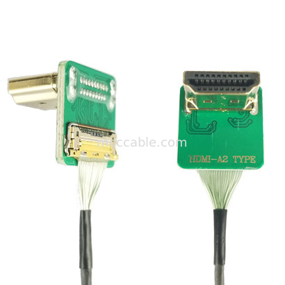HDMI dirseği başı HDMI-A2 90 derece  ®-VS 20454-220-02 20455 20453