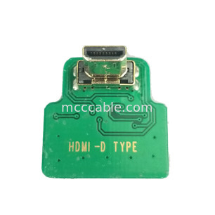 MIPI Bağlantı Adaptörleri ROHS HDMI-D Adaptörü Micro Elbow Head HDMI-D To 20454-220-02 20455 20453