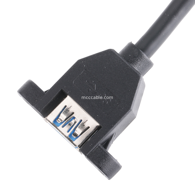 USB 3.0 Ön Panel Ana tahtası 19/20 Pin Kablo USB Kadın Splitter Adaptör Uzantı Bağlantısı