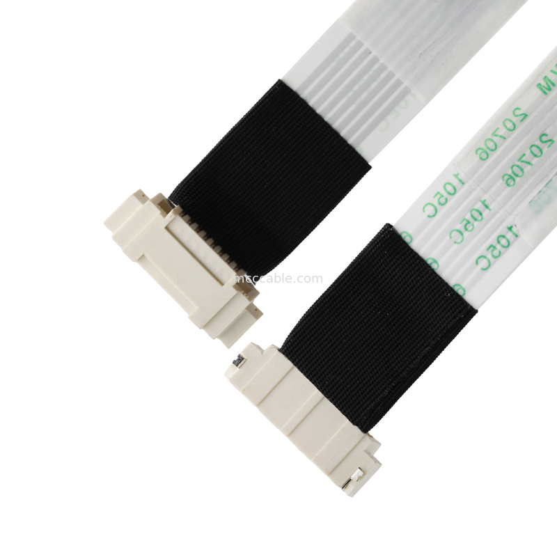 FFC/FPC IS100-L08T-C46-C Siyahdan HS100-L08N-N62 Siyah LED FFC uzatma kablosu