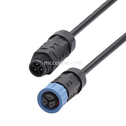 M15 Endüstriyel 2, 3 Pin Dairesel Bağlantı M15 Lehimleme Tipi Montaj Bağlantısı Su geçirmez IP67