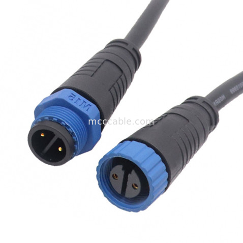 M15 Endüstriyel 2, 3 Pin Dairesel Bağlantı M15 Lehimleme Tipi Montaj Bağlantısı Su geçirmez IP67
