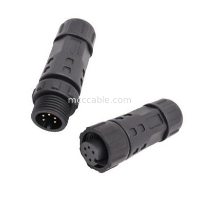 Fabrika Mini M12 8Pin Su geçirmez Dairesel Bağlantı Kablo Plug Endüstriyel IP67 Koruma Derecesi Su geçirmez Erkek/Kadın