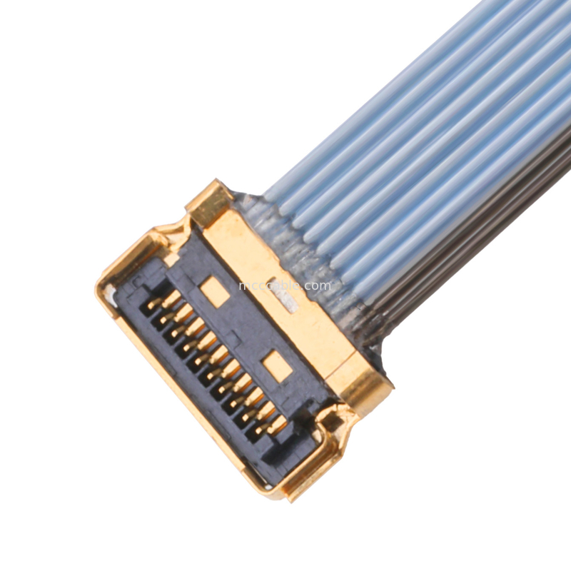 LVDS Kablo 10P 0.35mm Pitch 20857-010T-01 Kablo BÜTÜMÜ SİLGİ PLOG için mikro koaksi kablo