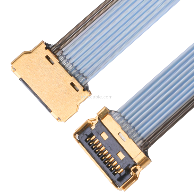 LVDS Kablo 10P 0.35mm Pitch 20857-010T-01 Kablo BÜTÜMÜ SİLGİ PLOG için mikro koaksi kablo
