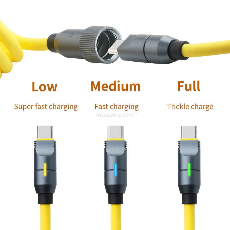 Mikro Koaksiyel USB 4.0 yıldırım 4 kablosu 240W şarj ve yıldırım gibi hızlı 40Gbps veri aktarımı ile