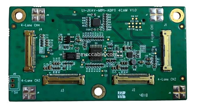Endüstriyel Kameralar Drone Boards LI-IMX290-MIPI 20525-030E-02 Mikro Koaksiyel Bağlantı Montajı 20Gbps/ Lane