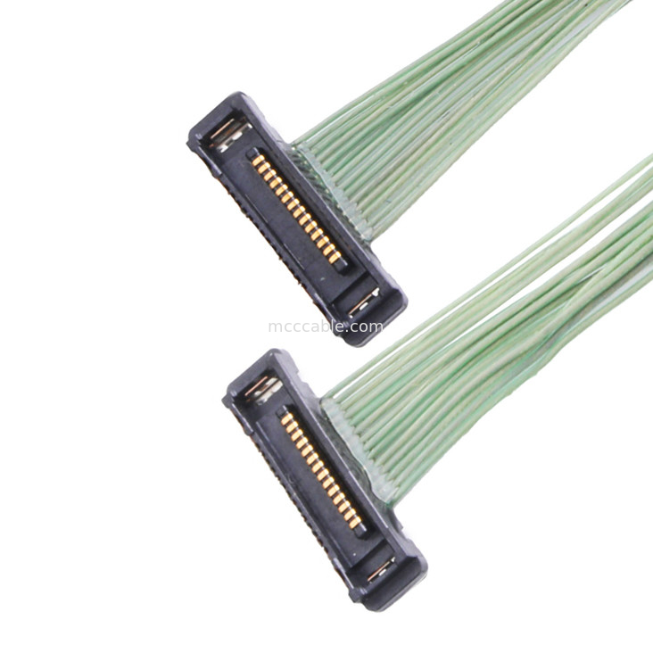 35P Mikro Koaksiyel Kablo 20380-035t-06 Lvds Bağlayıcısı 0.4mm Pitch Right Angle