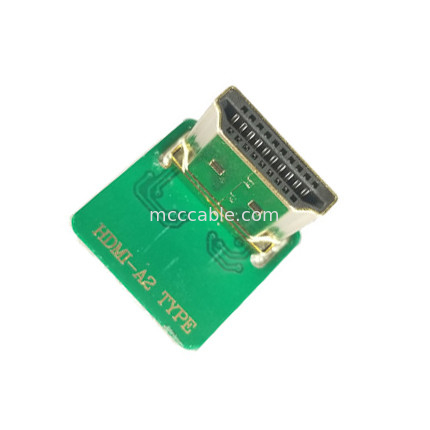 HDMI dirseği başı HDMI-A2 90 derece  ®-VS 20454-220-02 20455 20453