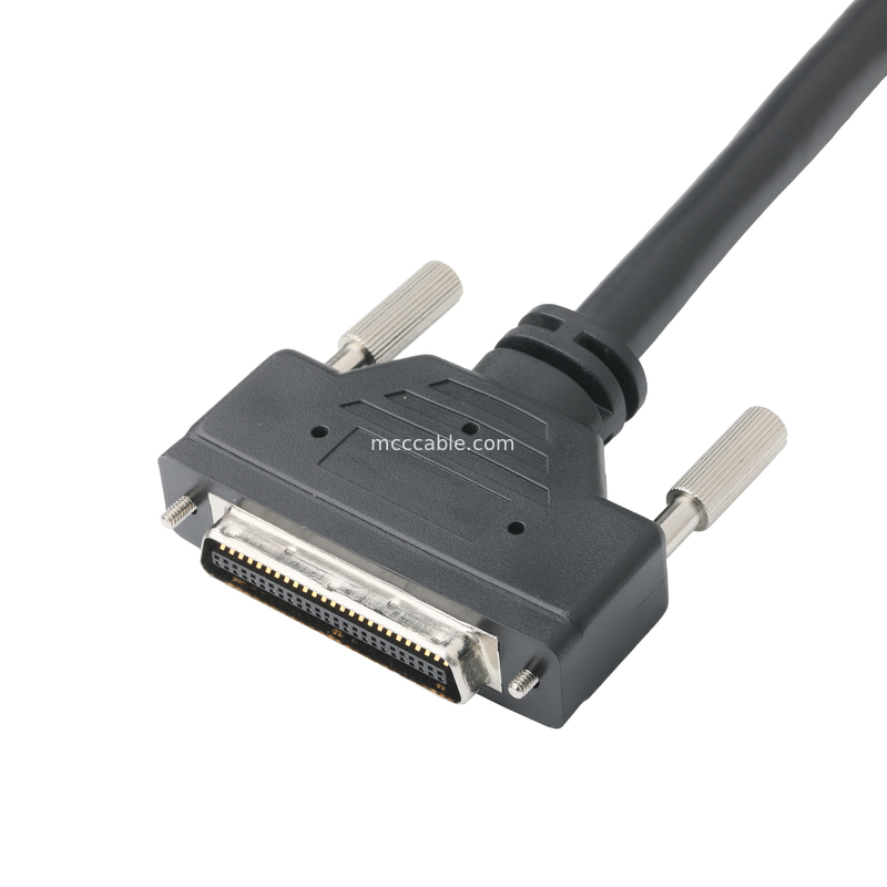 MDR 3M 50P CNC denetleyici 50 pin sinyal kablosu 2.5M 4M 5M özel kablo sinyal iletim kablosu OEM/ODM