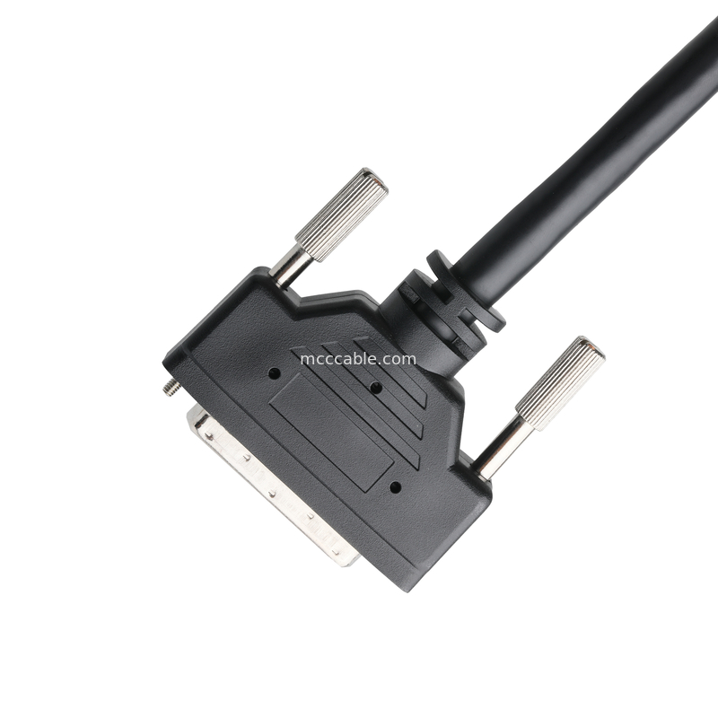 MDR 3M 50P CNC denetleyici 50 pin sinyal kablosu 2.5M 4M 5M özel kablo sinyal iletim kablosu OEM/ODM